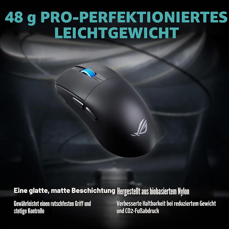 ROG Harpe II Ace Black Wireless Gaming Maus