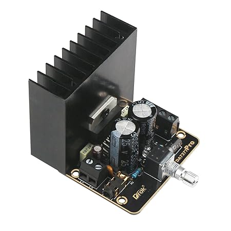 Droking Auto-Stereo-Verstärkerplatine, 30 Watt + 30 Watt AB Auto Audio Verstärker 2,0 Dual-Channel Immersion Gold Stereo Vers