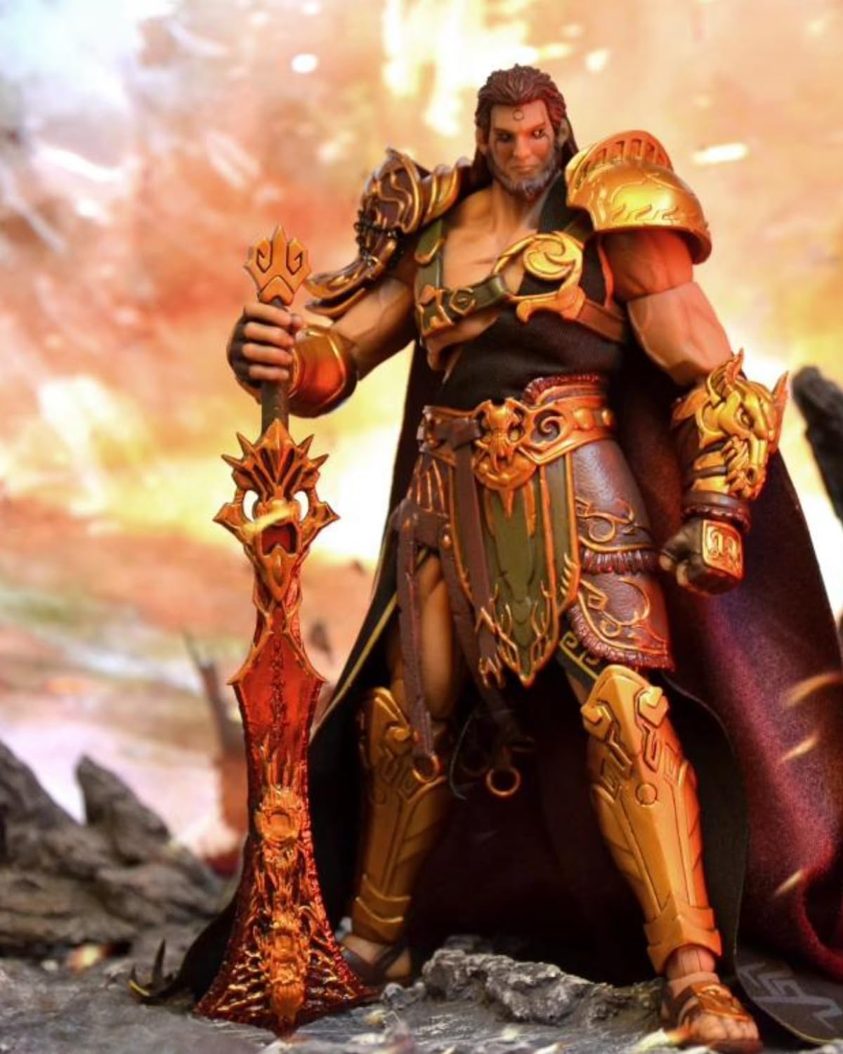 HiPlay Shinfutoys Collectible Figure Full Set: Hades, 1:12 Scale Miniature Action Figurine M-02