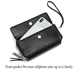 Women Crossbody Wallet RFID Blocking Cell Phone