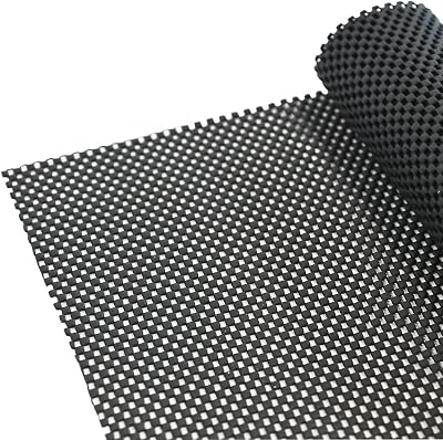 Armo Home Multipurpose Non Slip Grip Mat Black 150cm x 30cm