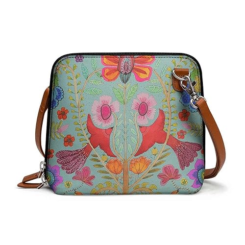 DailyObjects Womens Kalamkari Couleur Trapeze Crossbody Bag (Multicolour)