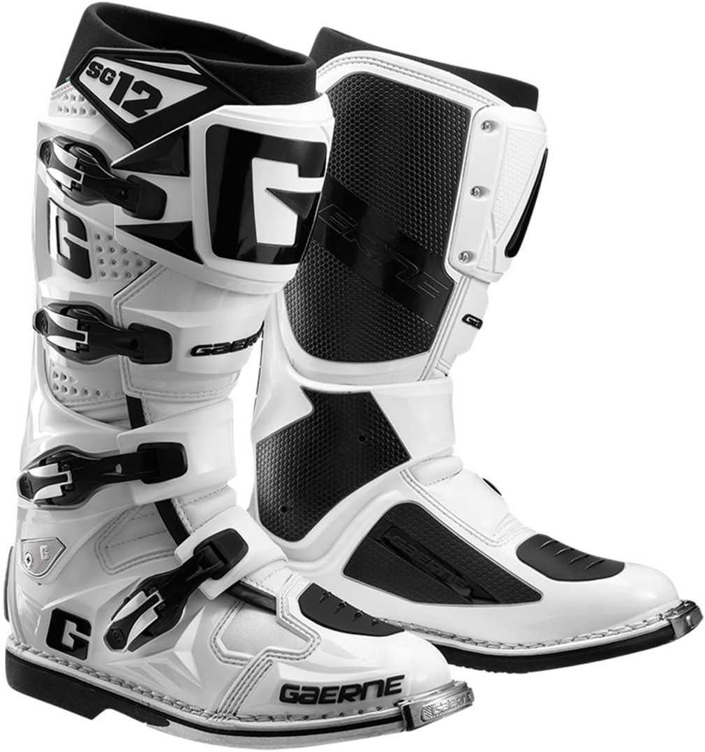 Gaerne SG12 Moto Cross Boot 44 white / black