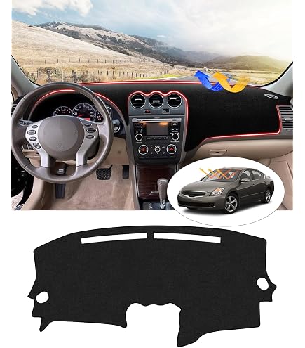 Kar Designers Real Leather Center Console Armrest Cover – 2007-2012 Nissan Altima – Black - View #5