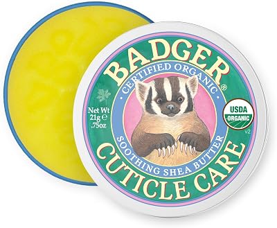 Badger Mini Cuticle Care Balm Shea Butter Seabuckthorn 21g