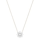 SWAROVSKI Sunshine Pendant Necklace, Rose Gold Tone