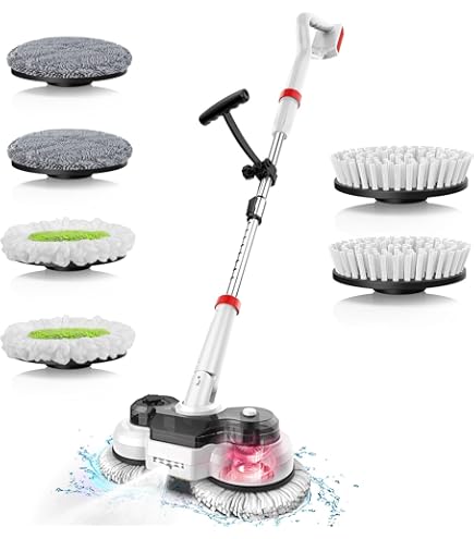 Cordless Electric Mop for Dewalt 20V Battery (NO Battery), 2 in 1