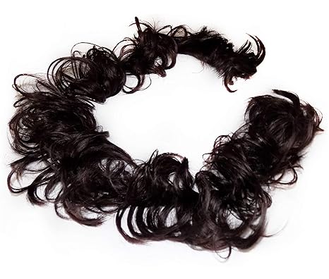 Kabello Ponytail Bun Updos Synthetic Hairpiece Curly Messy Bun