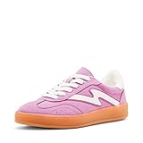 Madden Girl Women's Giia Sneaker, Pink/White, 7.5
