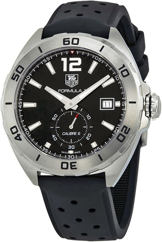 tag heuer formula 1 calibre 6 mens 43mm automatic watch