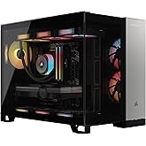 Corsair Vengeance a5100 Gaming PC – Liquid Cooled AMD Ryzen 7 7800X3D CPU – NVIDIA GeForce RTX 5080 GPU – 32GB Dominator Titanium RGB DDR5 Memory – 2TB M.2 SSD – Black