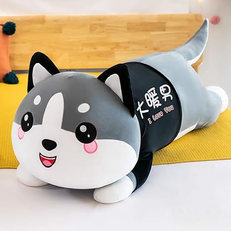 Amazon Co Jp ぬいぐるみ 犬 かわいい 動物 横向き寝 120cm おもしろ 縫いぐるみ 癒し いぬ おもちゃ 贈り物 キッズ 子供 お誕生日 記念日 プレゼント 60cm 店飾り 微笑ましい 彼氏や彼女恋人へ 入園祝い お人形 インテリア 置物 カラー 特大 ホーム キッチン