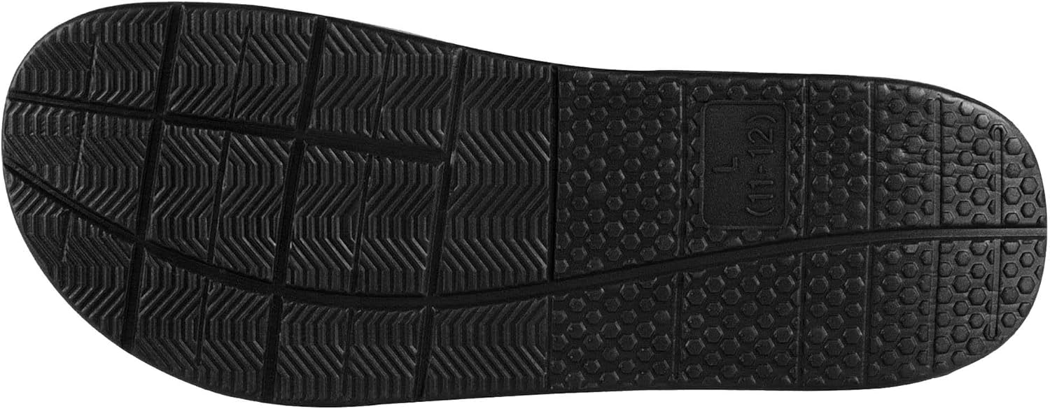FOCO Men's NFL Stripe Legacy Velcro Sport Slide : Clothing