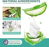 Welnove Upgraded Gel Toe Separators Aloe Vera 12Pcs XL Silicone Bunions Calluses view 3
