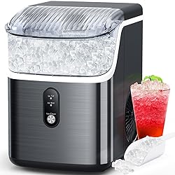 COWSAR Nugget Ice Makers Countertop Soft Chewable