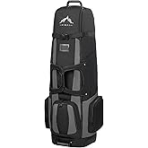 UNIHIMAL Soft-Sided Golf Travel Bags for Airlines with Wheels, Golf Club Travel Covers 900D Wear-Resistant Oxford, Waterproof, Universal Size