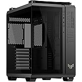 ASUS TUF Gaming GT502 Horizon ATX Mid-Tower PC Case (Boundless Panoramic Design, Dual-Chamber, Independent CPU and GPU Coolin