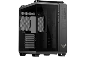 ASUS TUF Gaming GT502 Horizon ATX Mid-Tower PC Case (Boundless Panoramic Design, Dual-Chamber, Independent CPU and GPU Coolin