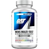 GAT SPORT Men's Multi Plus Test, 150 Tablets (75 Servings) | Men's Multivitamin with Tribulus, Vitamin B12, Zinc, ALA for Testosterone Support, Nutrition Support &amp; Immune Function