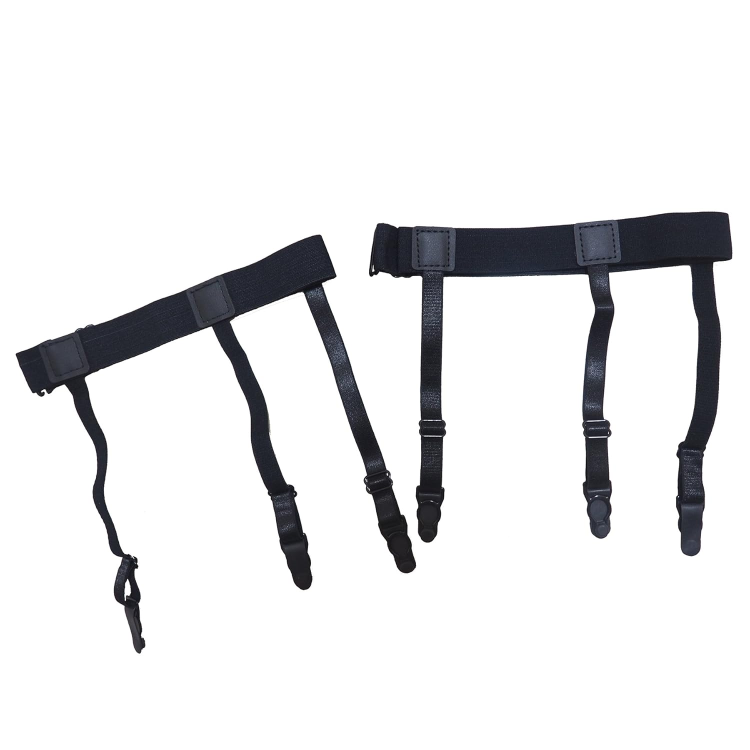 jelinda men's dress shirt stays leg thigh suspender garters