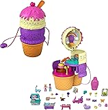 Polly Pocket 2-in-1 Travel Toy Playset, Spin 'N
