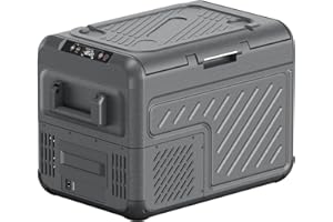 BAILIGO 12 Volt Car Refrigerator 42 Quart Car Fridge, -4℉ To 68℉ Portable Freezer for Car, Electric Cooler 12V/24V DC, 100-240 Volt AC Plug In Coolers for Vehicles Outdoor RV Camping Travel Fishing Truck Home