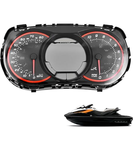 Amazon.com: Sea-Doo New OEM Digital Multifunction Gauge, 278002070