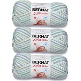 Bernat Softee Baby Yarn Ombres (3-Pack) Prince Pebbles 166031-31201