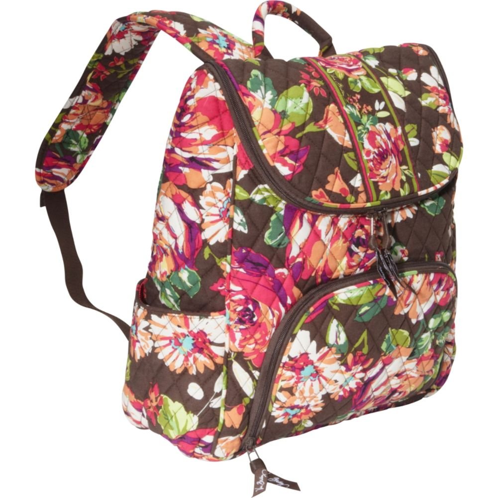 vera bradley double zip backpack
