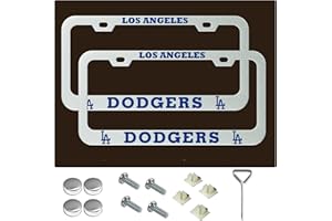 MTNYY License Plate Frame,2 Pack Universal Metal License Plate Frames Adding Style to Your Vehicle,Novelty Gift for Your Loved Ones. (Silver-YE)