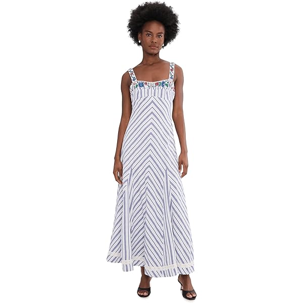 chinese dress ladies Free People Womens There She Goes Printed Maxi Black Combo SM (Women's 4-6)  One Size at Amazon Women's Clothing store main image 1