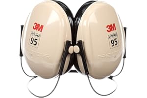95 Behind-The-Head Earmuffs Beige Peltor H6b/V