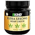 5kind Extra Strong Hemp Cream 16.9 fl oz- Hemp Cream Maximum Strength - Natural Soothing Relief Joint Cream - Muscle Rub for Lower Back, Joints, Neck, Knees & Shoulders - Maximum Strength Hemp Cream