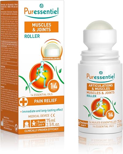 Puressentiel Muscles & Joints Roll-On 75ml – Natural Massage Relief