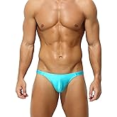 RunHero Men's Thong Bikini Underwear, Mens Sexy Underwear Low Men Thongs