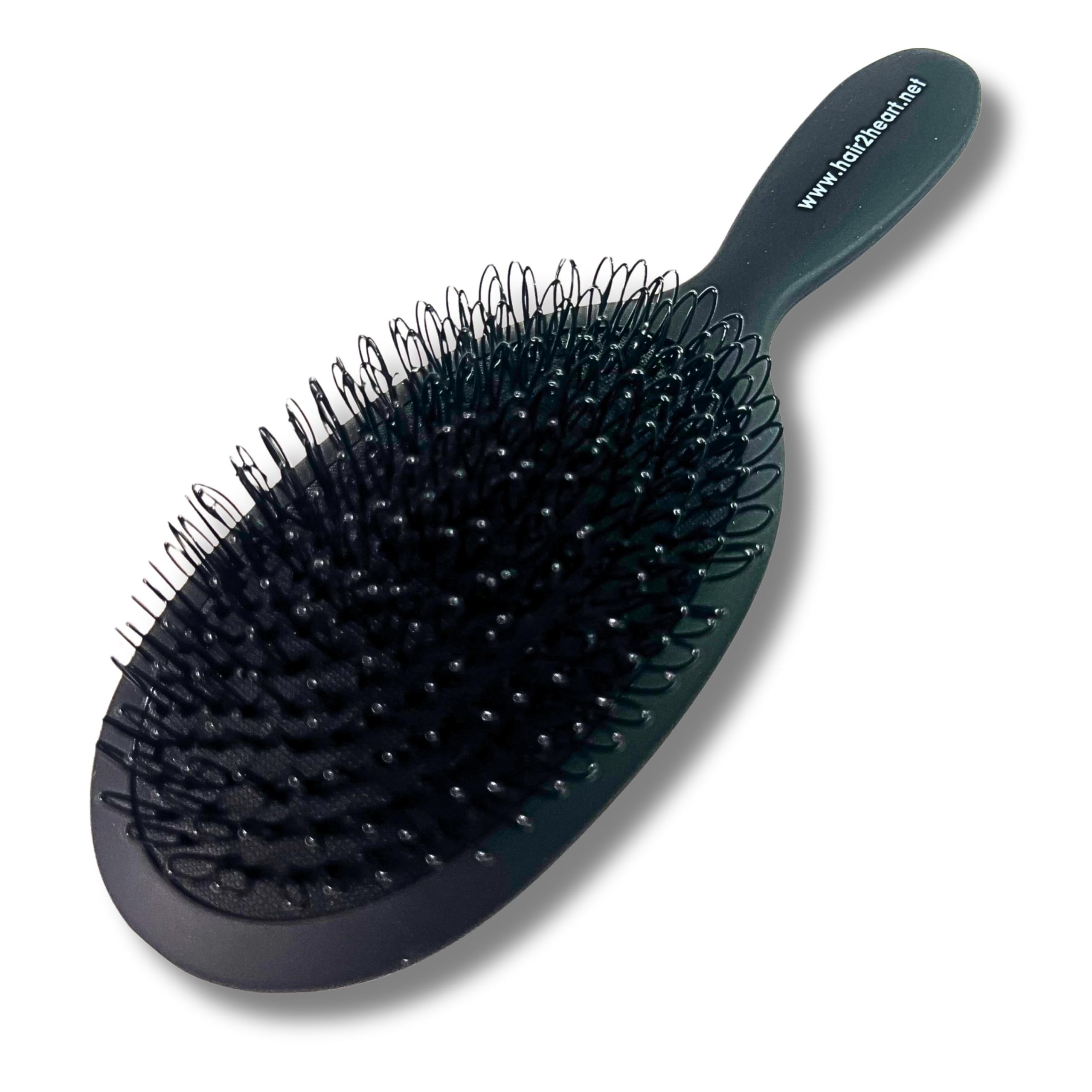 hair2heart Extensions Brush for Hair Extensions, Hair Brush without Pulling, Care Brush with Loops