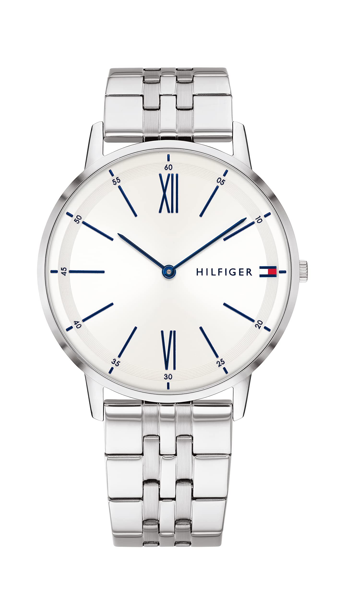 Tommy Hilfiger Analogue Quartz Watch for men with Silver Stainless Steel bracelet - 1791511