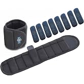 W8FIT Adjustable Wearable Wrist Arm Weights for Walking, Fitness, and Physical Therapy