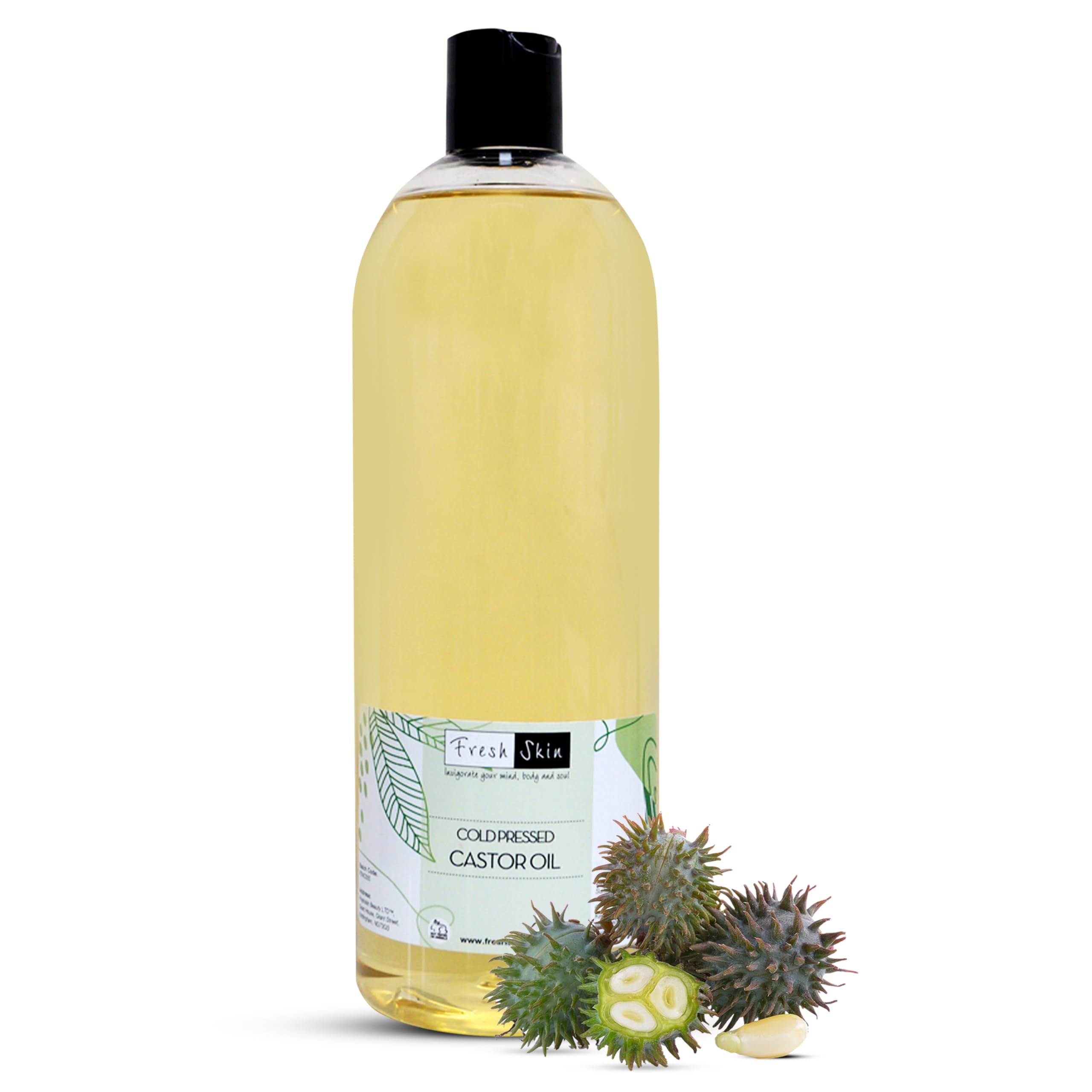Freshskin Beauty LTD | 100ml Castor Oil 100% Pure Cold Pressed (100ml) - BP Grade