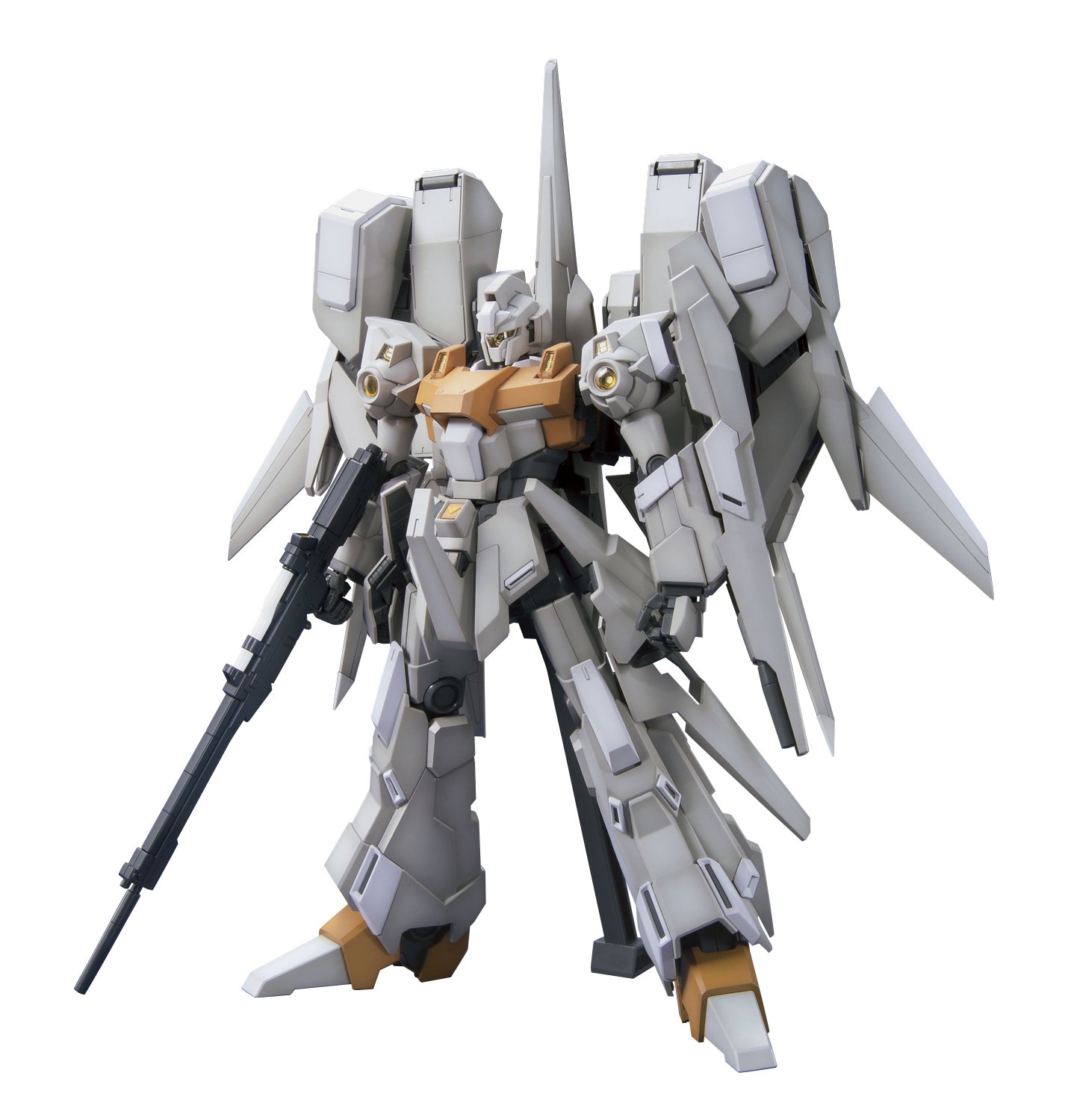 Bandai Hobby ReZEL Type-C Defenser A+B Unit/GR Master Grade 1/100 Gundam Unicorn Action Figure