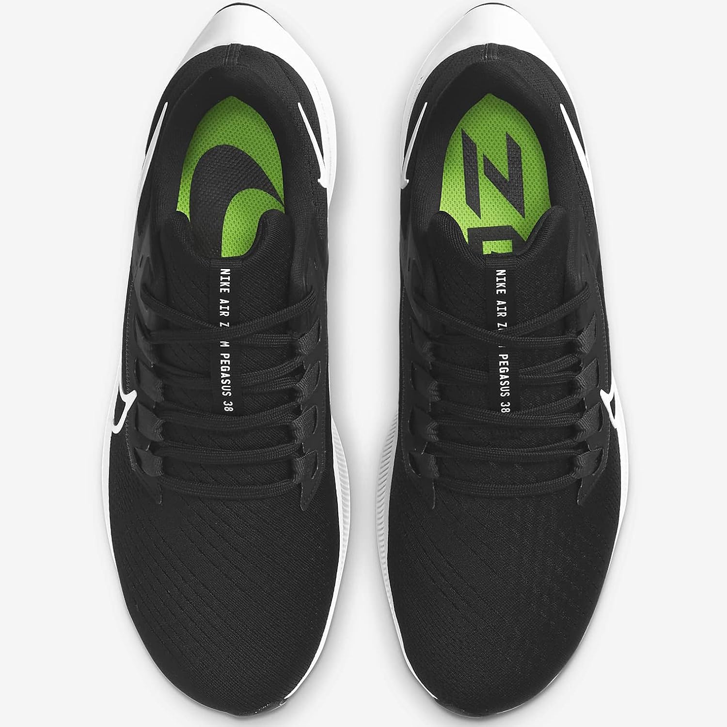 Amazon ナイキ エア ズーム ペガサス 38 Air Zoom Pegasus 38 ブラック アンスラサイト ボルト ホワイト Cw7356 002 日本国内正規品 Nike ナイキ スニーカー