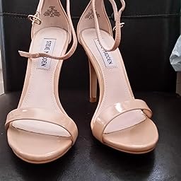 steve madden stecy blush barely there heeled sandals