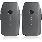 POWERION Mavic Pro Battery, 2 Pack 3830mAh-11.4V Intelligent Flight Drone Battery Replacement for DJI Mavic Pro/Platinum/Alpine White