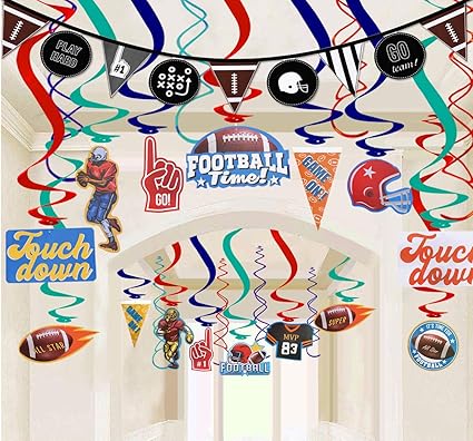 Evermarket Football Game Day Party Decorations 2019 Garland Sports