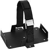 Wyckoff Small Battery Tray Fit 12V-6V 6AH 7AH 8AH 9AH 12AH 15AH Batteries | Adjustalbe Hold-Down Strap, For Motorcycles, Boats, ATVs, JET SKI, Generator, Corrosion-Resistant, Easy to Install
