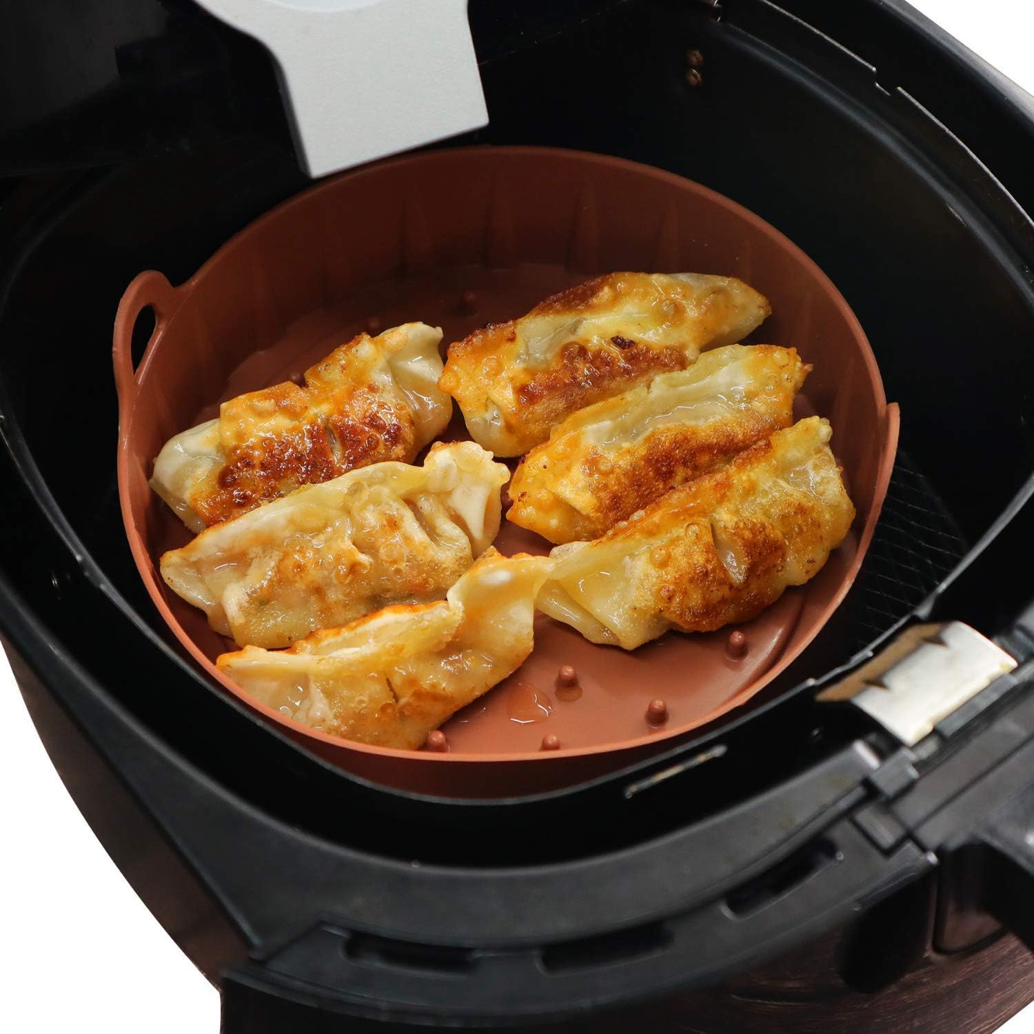 WaveLu Air Fryer Silicone Pot Food Safe Container Air fryers Oven