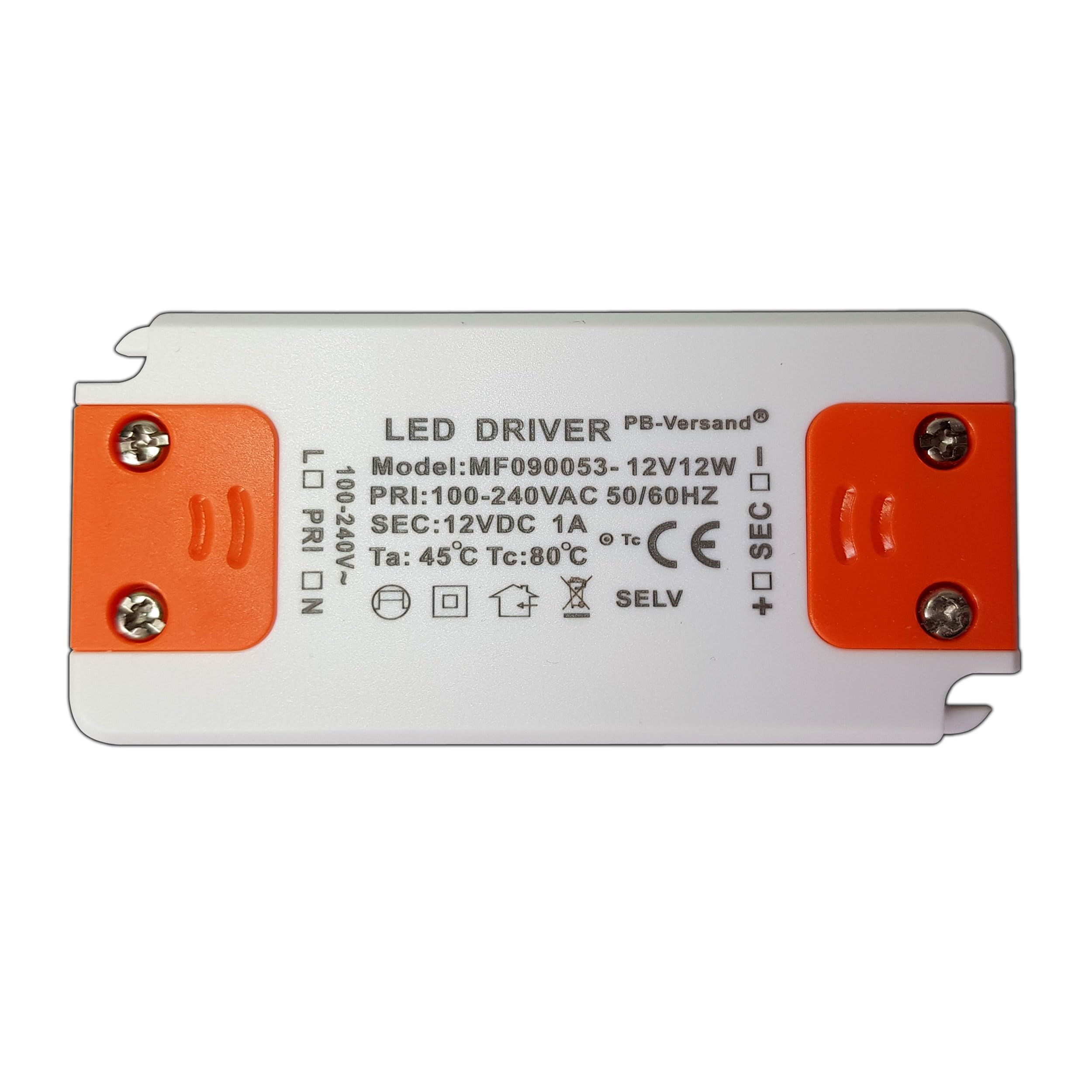 LED Transformer 12 V DC 12 Watt