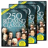 250 Relaxing Classics - Relaxical Collection - 22+ Hours Classical Music &ndash; Relax with Mozart, Bach, Beethoven, Chopin, Tchaikovsky, Vivaldi, Brahms, Schubert &ndash; Symphony, Orchestra, Strings, Piano, Chorus, Concerto