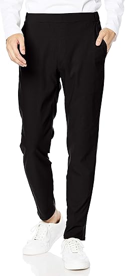 Amazon ボディワイルド ストレッチパンツ テーパードスタイル ドライストレッチ レーヨン混 メンズ ロングパンツ 通販