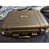 Apache 4800 Weatherproof Protective Case - X-Large (Black) | watertight , rustproof, impact absorbing protection, strong, secure, easy open latches, easy